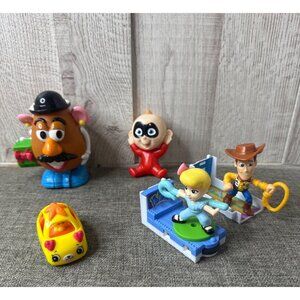 Toy Story Shopkins Jack Jack Mr Potato Head Woody Bo Peep McDonalds Mixed Lot